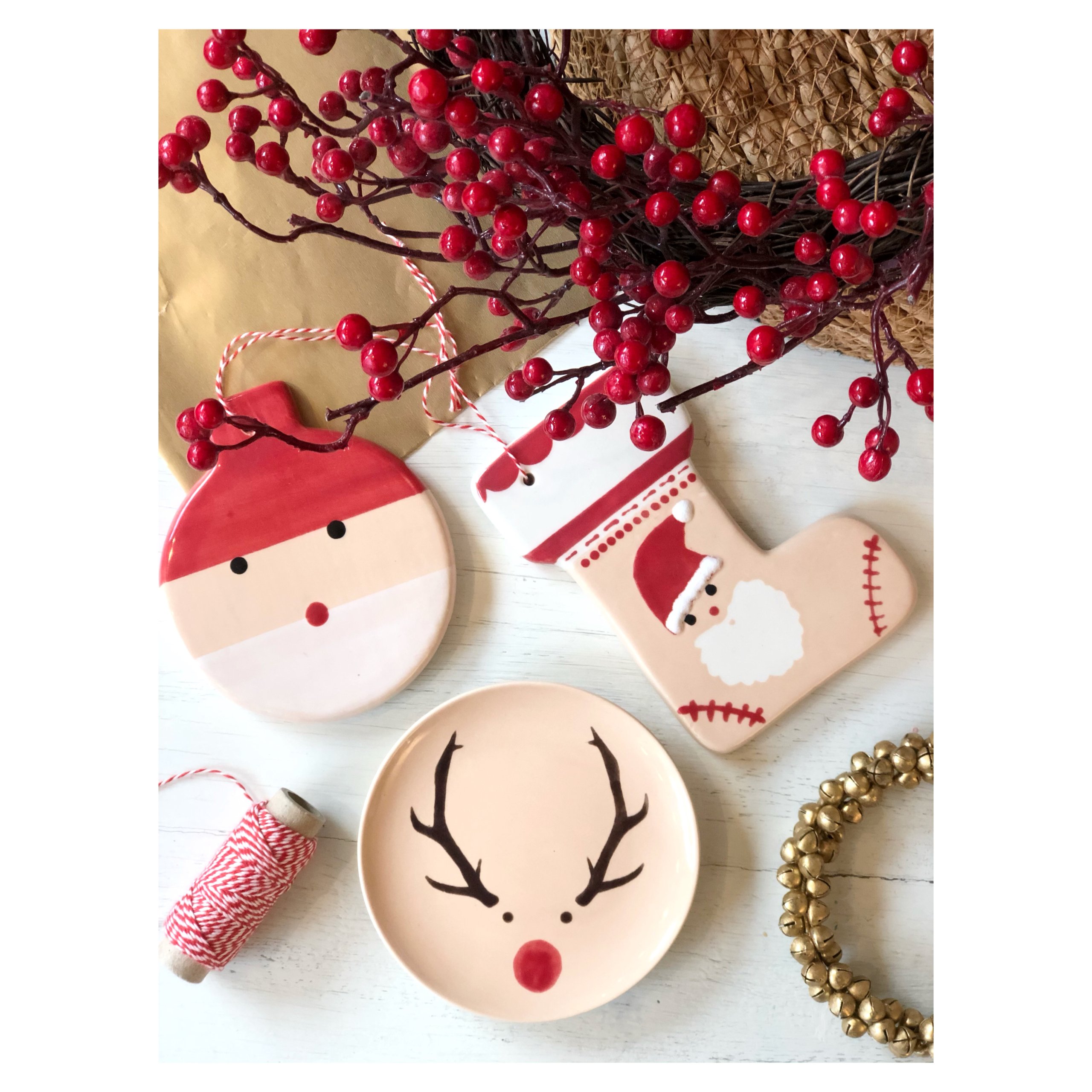 Kit keramos maison_TRIO PERE NOEL