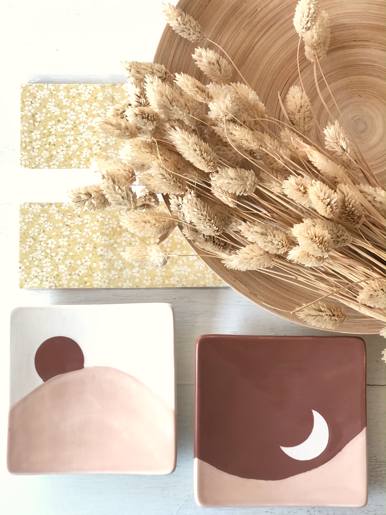 Kit keramos maison_Assiette sushi SUN&MOON