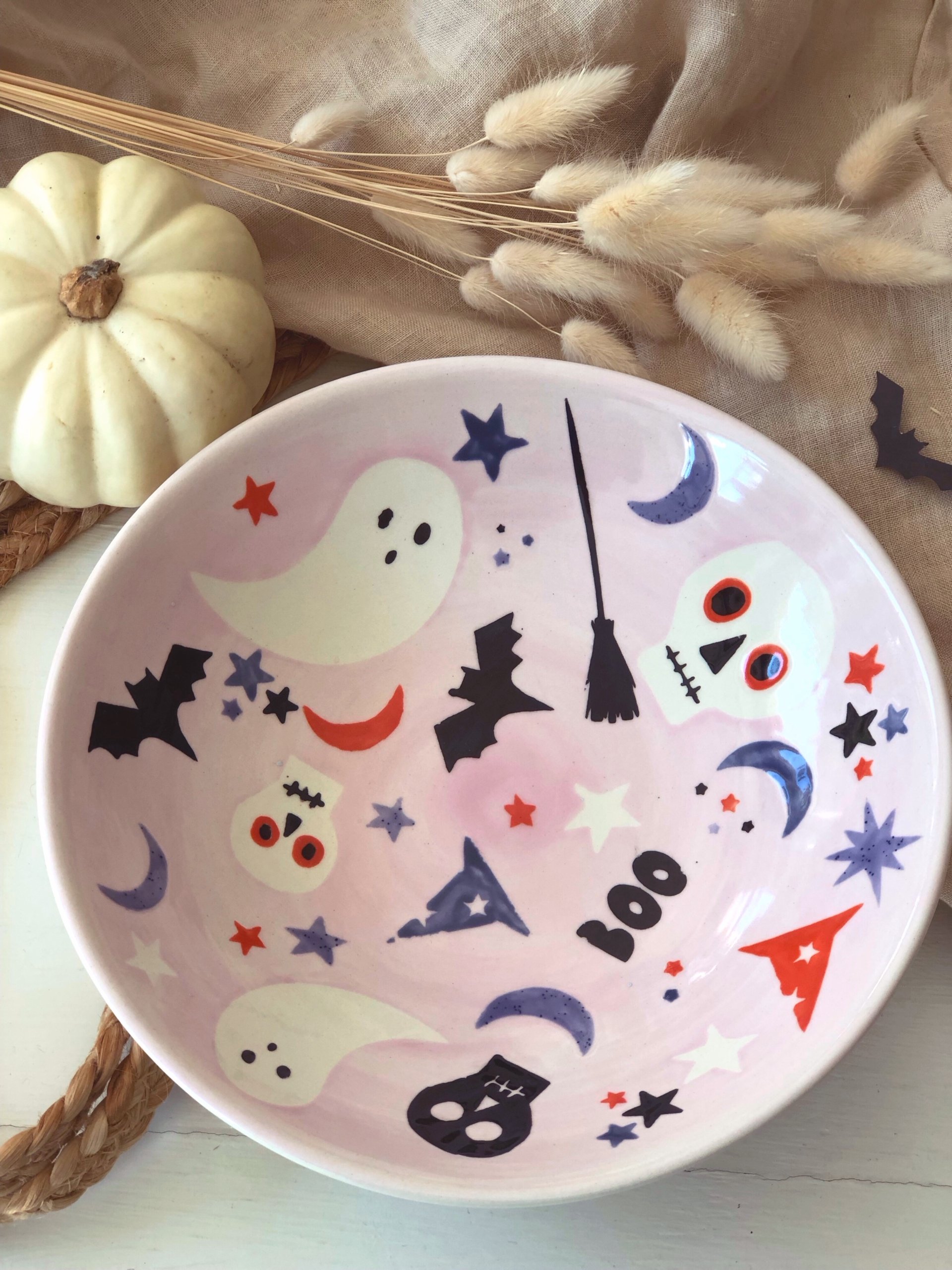 Assiette à bonbons_HALLOWEEN_atelier kéramos (2)