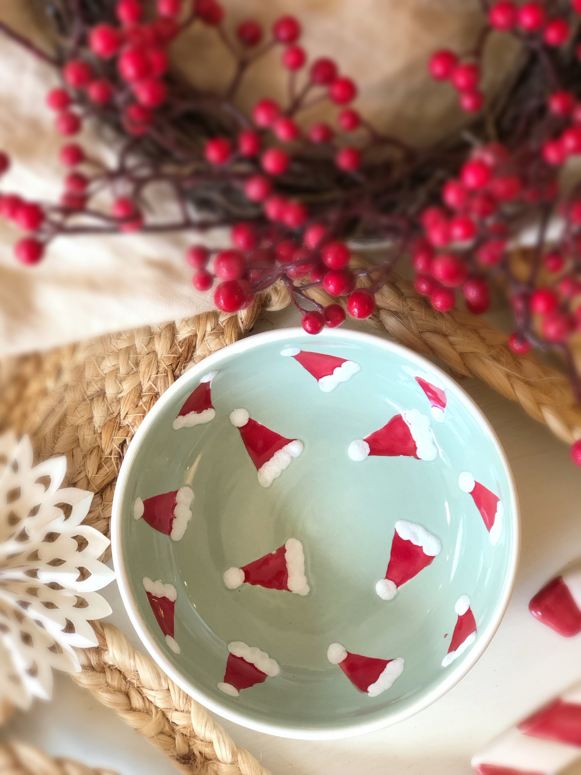 Kit BONNET PERE NOEL_atelier kéramos